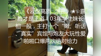 ★☆《云盘高质✅泄密》★☆露脸才是王道！03年学生妹长相一般，主打一个“嫩、听话、真实”宾馆与炮友大玩性爱啪啪口爆两次绝对给力