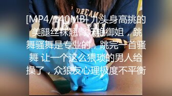 [MP4/140MB] 九头身高挑的 美腿丝袜翘臀妖艳御姐，跳舞骚舞是专业的，跳完一首骚舞 让一个这么猥琐的男人给操了，众狼友心理极度不平衡