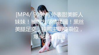 [MP4/ 509M] 外表甜美新人妹妹！被炮友尽情蹂躏！黑丝美腿足交，扶屌主动骑乘位，爆操多毛骚逼